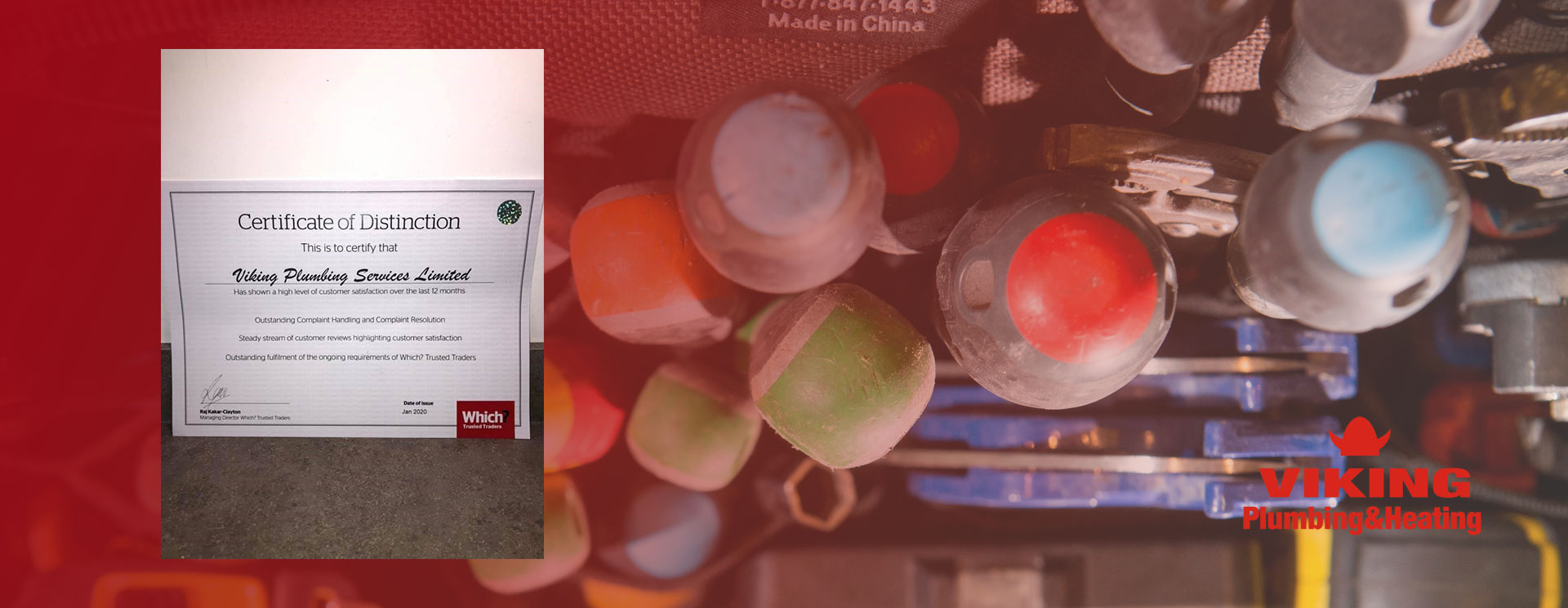 Which? Trusted Trader Award: Distinction